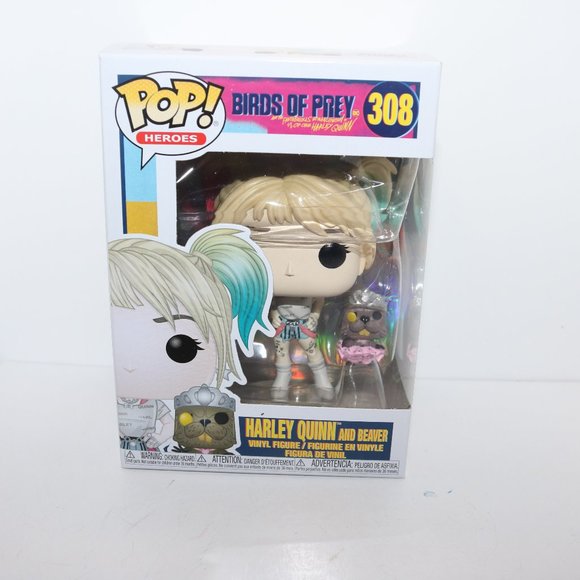 Funko Pop Star Wars bought from collector #308 Birds of Prey Harley Quinn NIB